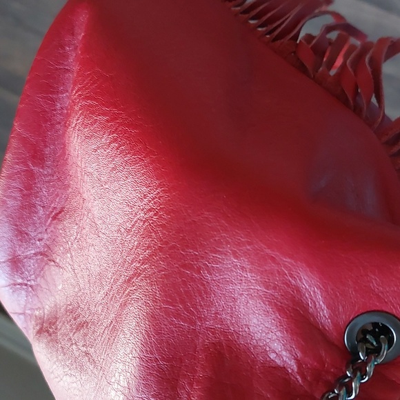 Leather basket bag - Picture 8 of 12